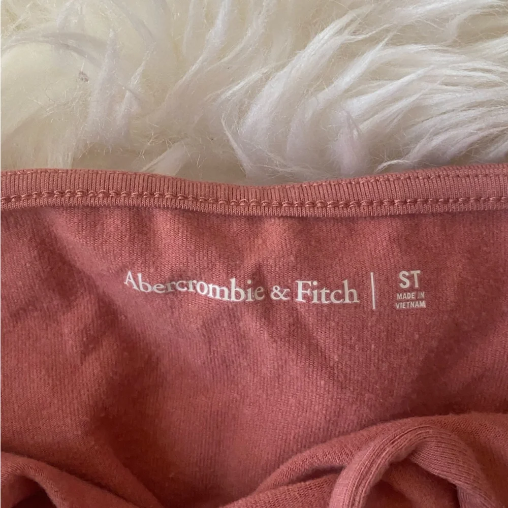 Abercrombie & Fitch Knotted Halter Cutout Maxi Dress -Small Tall, Terracotta Red